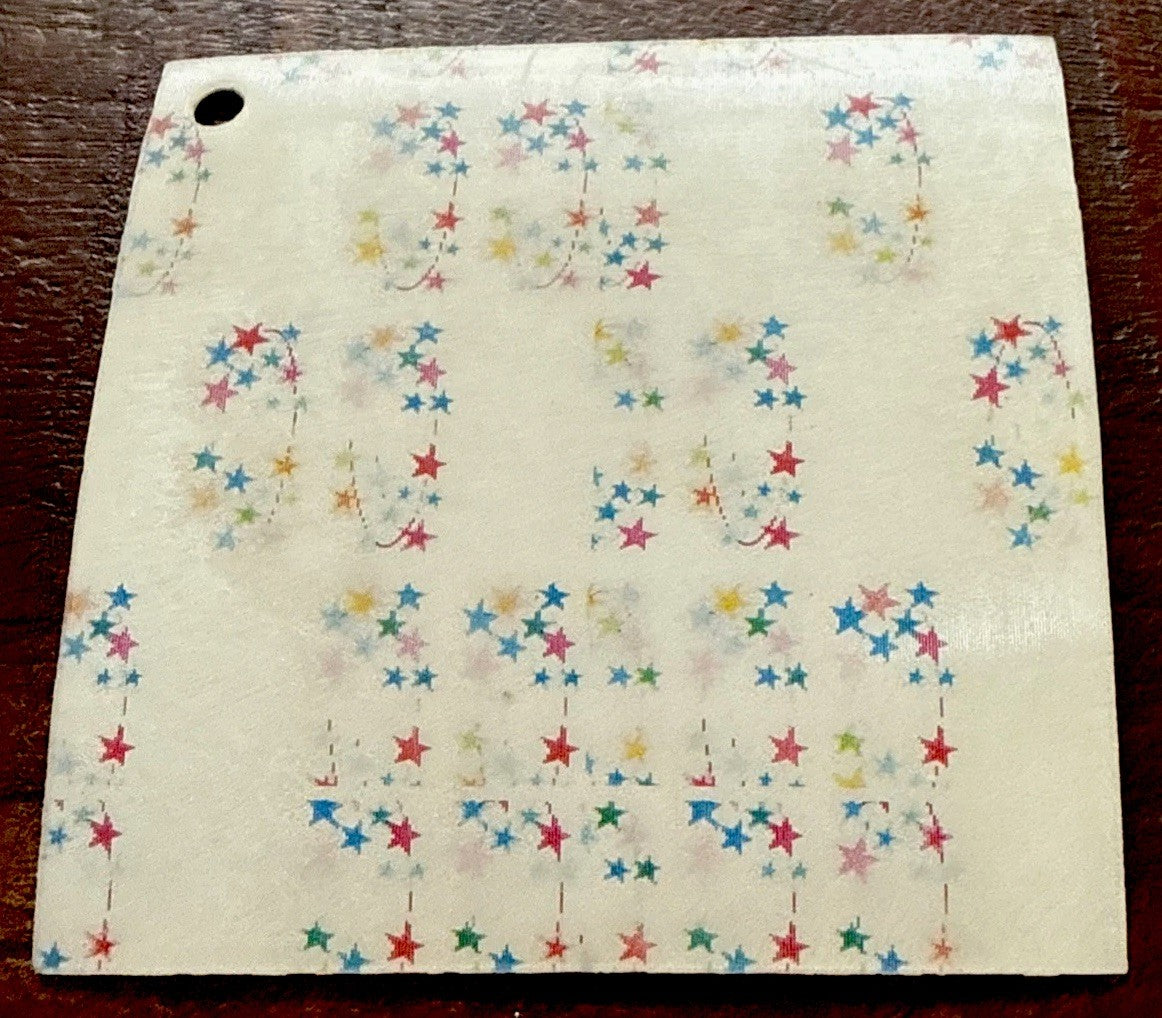 1967 Vari-Vue moving motion stars salesman sample keychain - photo 2