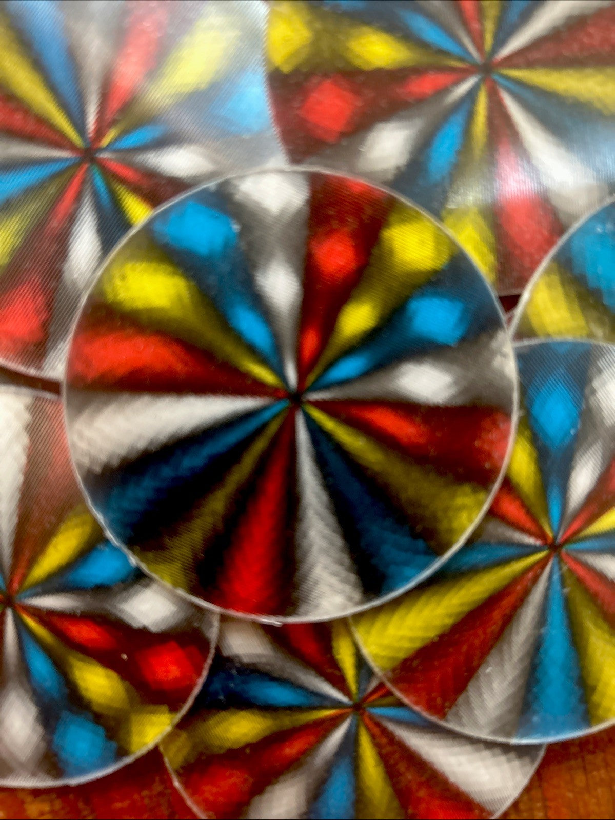 1969 Vari-Vue moving motion psychedelic discs lot 2 - photo 4
