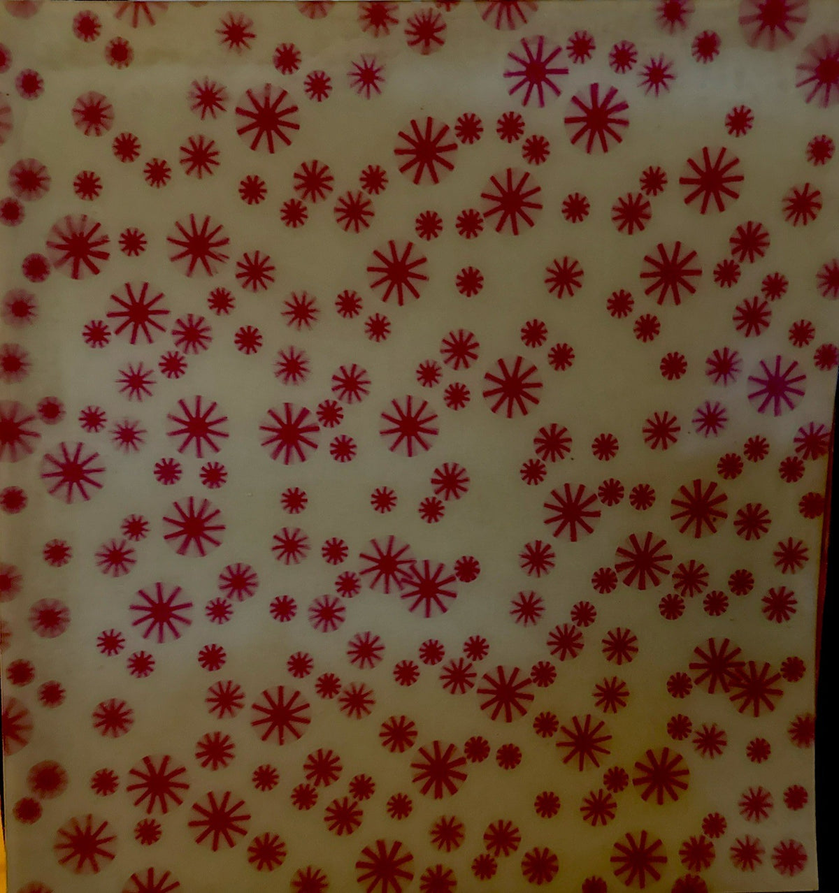 1960s Vari-Vue pink spinning gears lenticular large