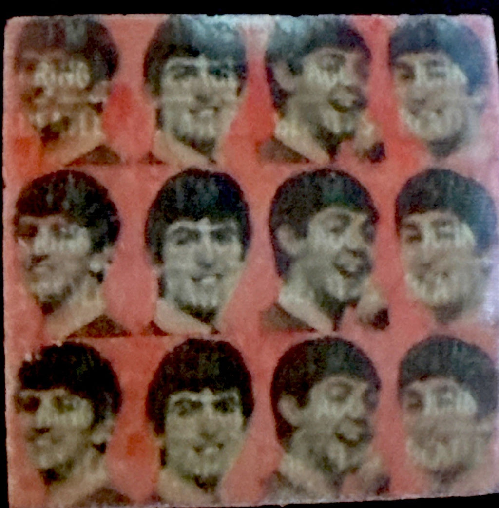 Vintage Vari-Vue uncut Beatles ring inserts