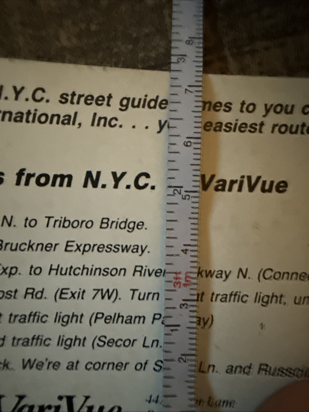 Vintage Vari-Vue New York City lenticular street guide - photo 8
