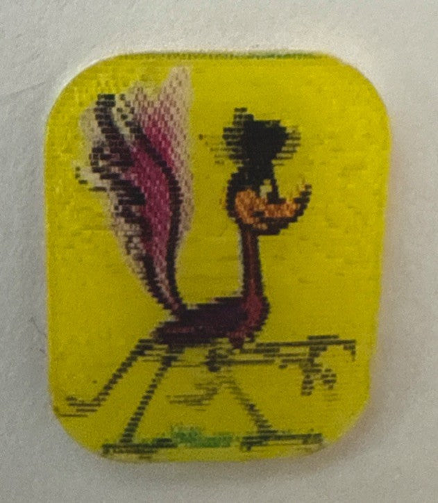 1970s Vari Vue Road Runner Beep Beep unused ring insert - photo 2