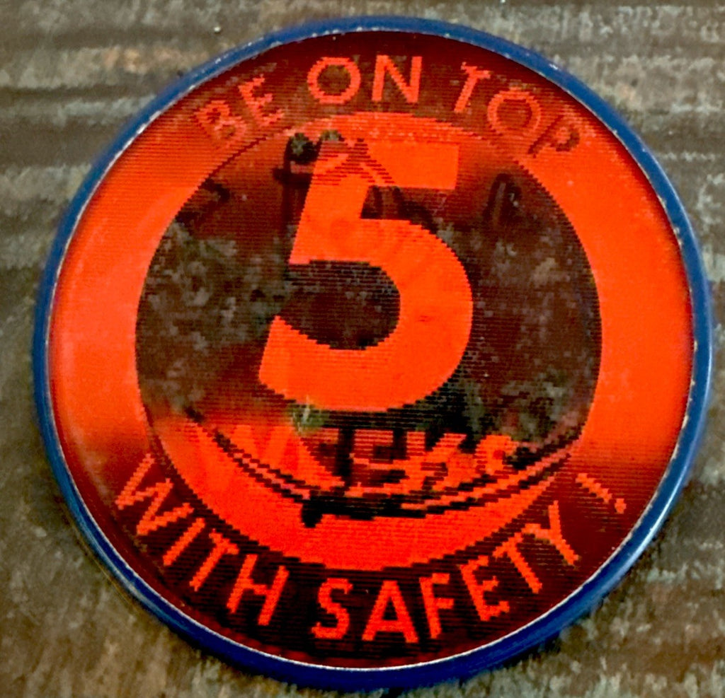 Vintage Vari-Vue Boy Scouts safety pinbacks Safety Week - photo 9