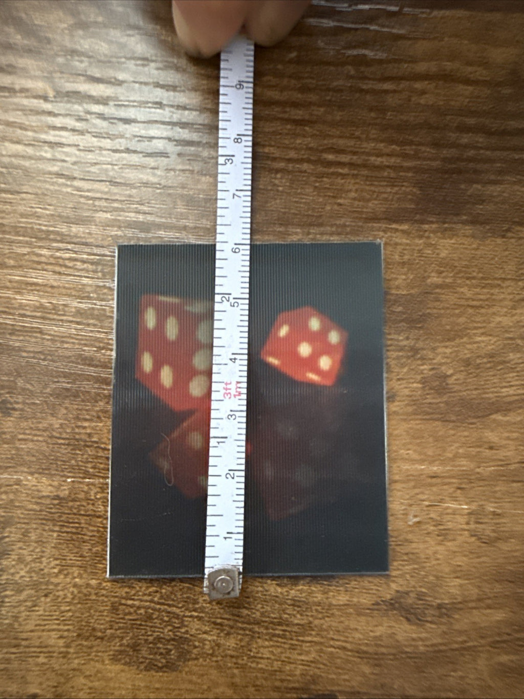 Vintage R. Munn lenticular tossing dice 7-11 - photo 5