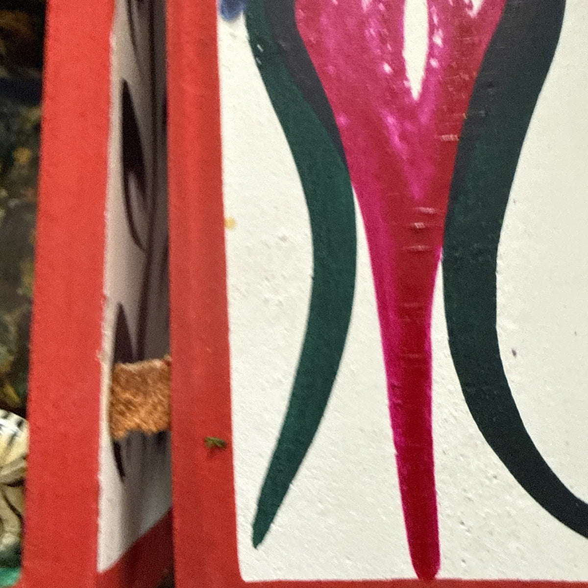 Adam and Eve retablo signed Tobial Coceras 1990 - photo 8