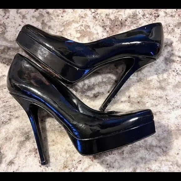 Vintage Gucci patent leather heels black size 38 - photo 4