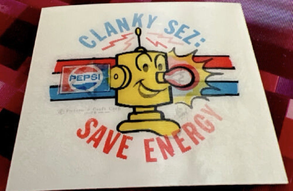 Vari-Vue 1970 Pepsi flicker Clanky save energy - photo 3