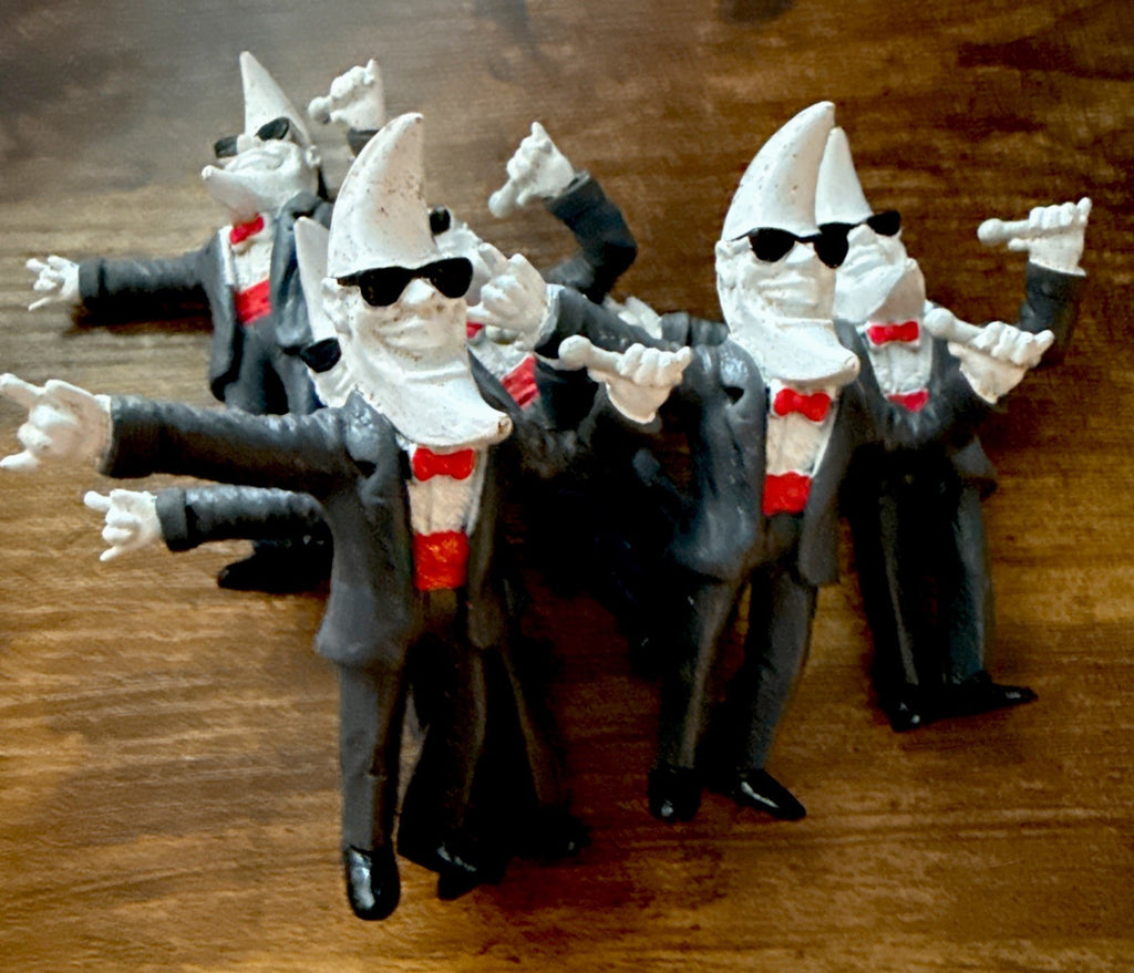 McDonald's 1988 Mac Tonight Moon Man singing figures lot of 6 - photo 4
