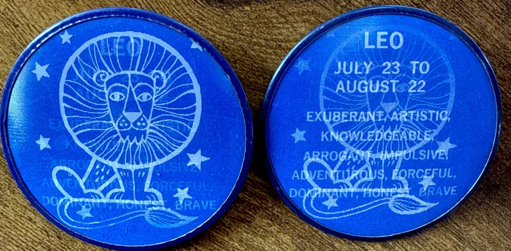Zodiac Leo Vari-Vue lenticular flicker moving motion pin