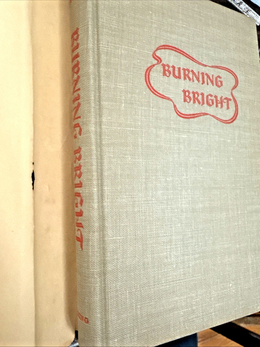 John STEINBECK / Burning Bright FIRST EDITION FIRST PRINTING 1950 Ex!! - photo 8