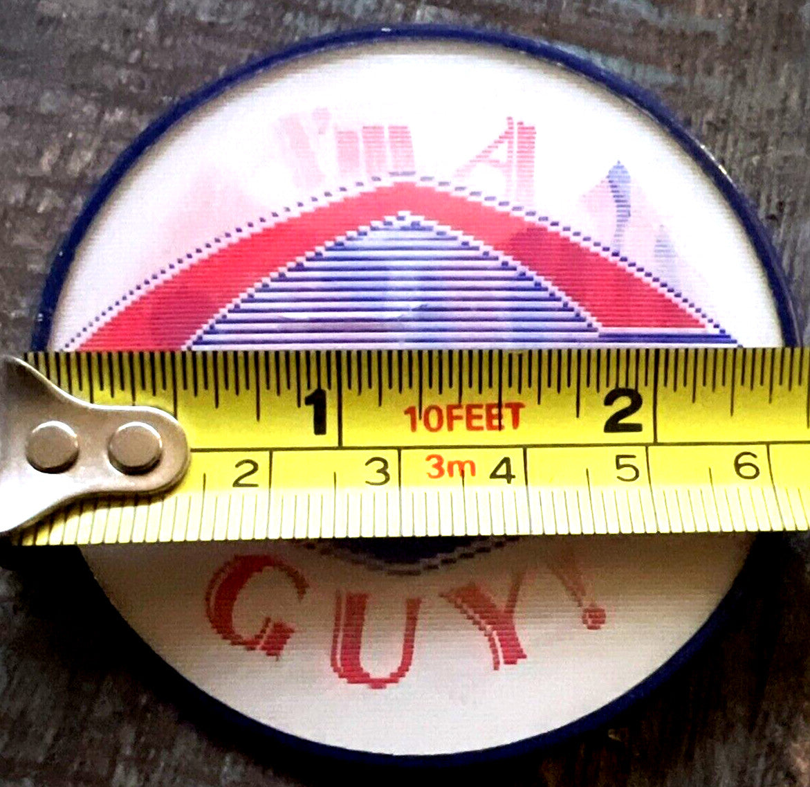 1960s I'm A Fun Guy Glastron power boats Vari-Vue flicker pin - photo 4