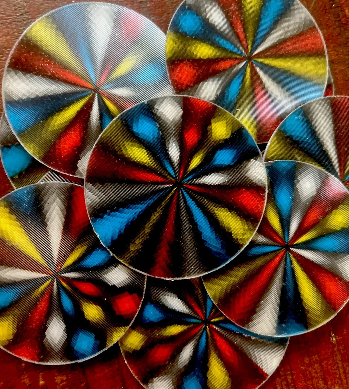 1969 Vari-Vue moving motion psychedelic discs lot 2 - photo 3