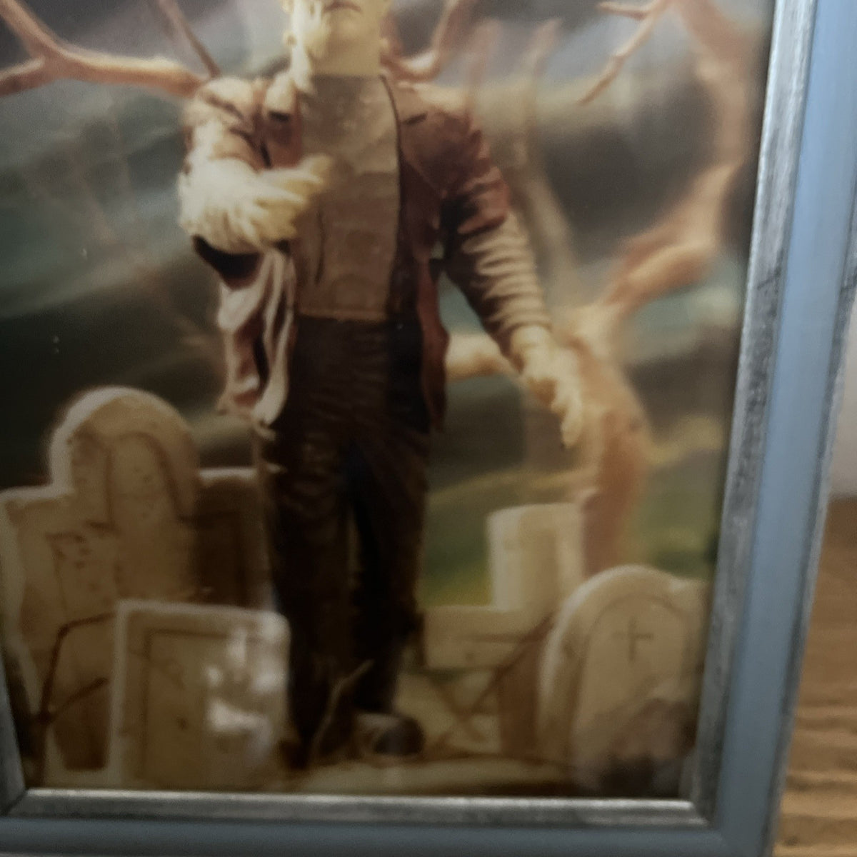 Aurora Vari-Vue Frankenstein lenticular 3D picture remake by R. Munn - photo 3