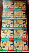1960s Vari-Vue Love That Chevron Supreme uncut sheet of 10