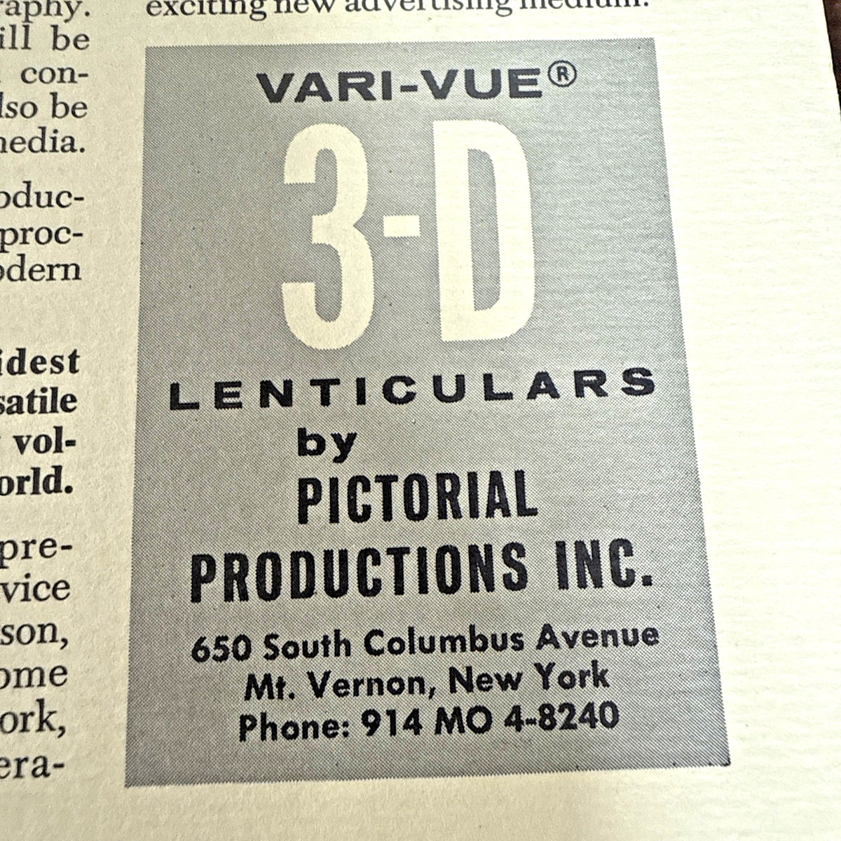 1950S PICTORIAL PRODUCTIONS CARTA BLANCA BEER 3D VARI VUE CERVEZA - photo 8