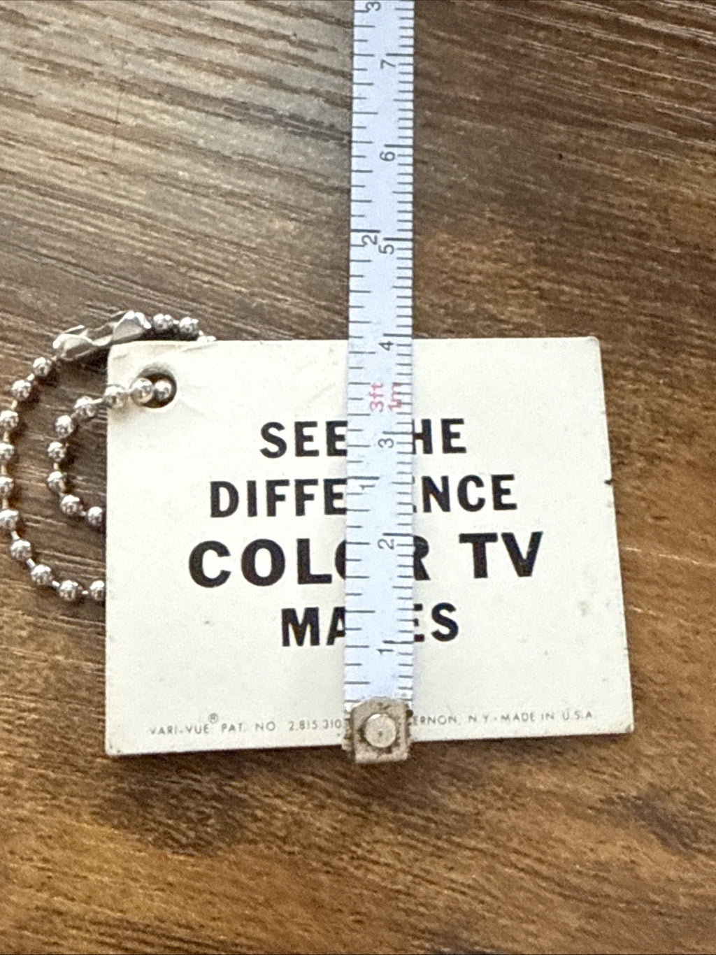 1950s RCA Victor Dinah Shore color TV promo keychain - photo 7