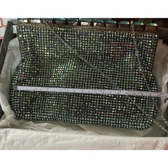 Austrian Crystal evening Bag Neiman Marcus & Coin Purse Rare HTF - photo 7