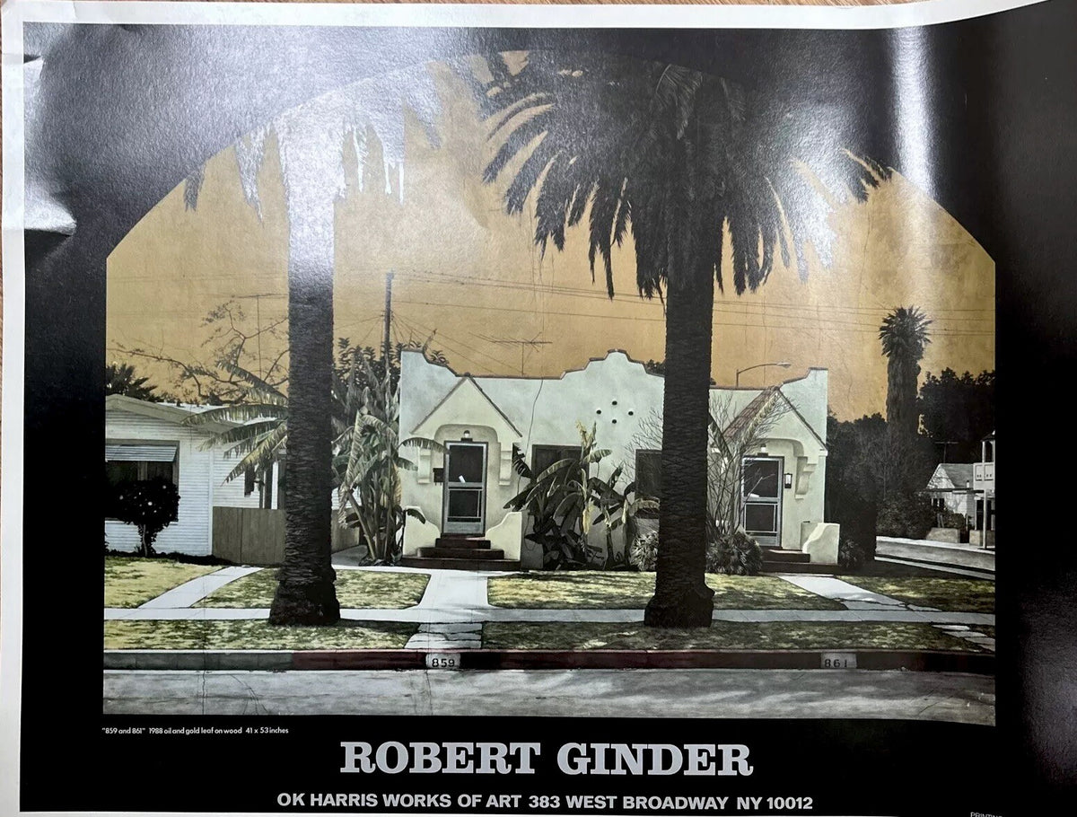 1988 Robert Ginder OK Harris Works of Art gallery poster