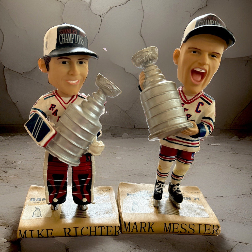 Mark Messier Mike Richter Rangers 1994 Stanley Cup bobbleheads
