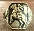 1950s Roy Rogers on horse western rings lot of 12