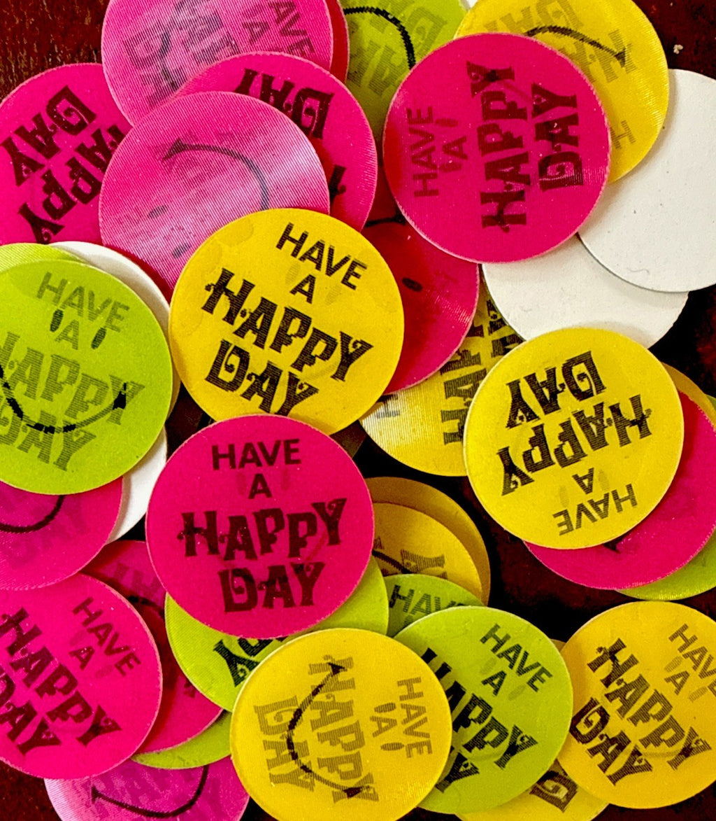 1960s Vari-Vue Have a Happy Day smiley face lenticulars lot of 60 - photo 2