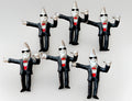 McDonald's 1988 Mac Tonight Moon Man singing figures lot of 6