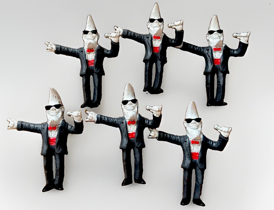 McDonald's 1988 Mac Tonight Moon Man singing figures lot of 6