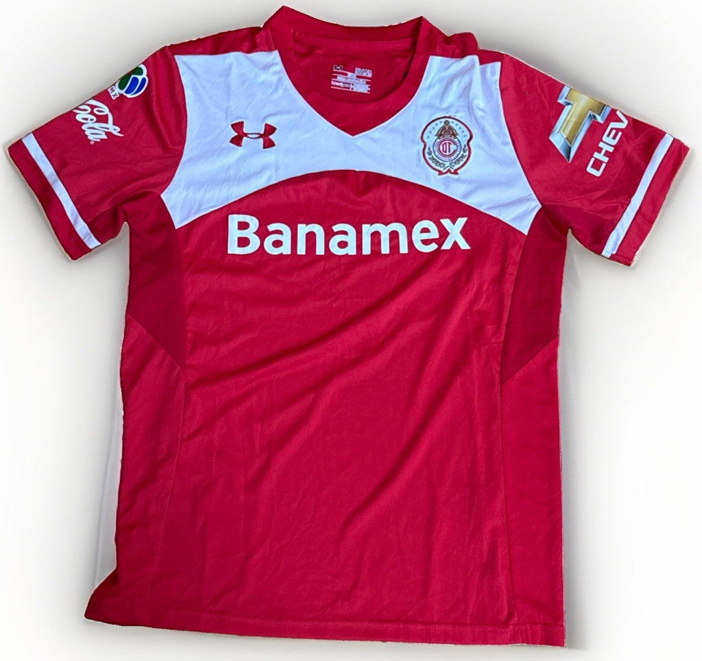 Corona Under Armour Chevrolet Toluca jersey home size medium