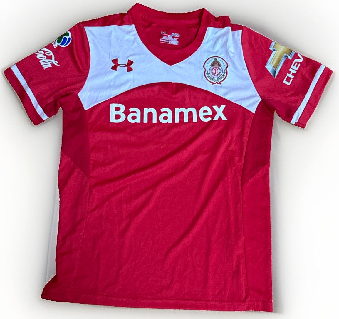 Corona Under Armour Chevrolet Toluca jersey home size medium