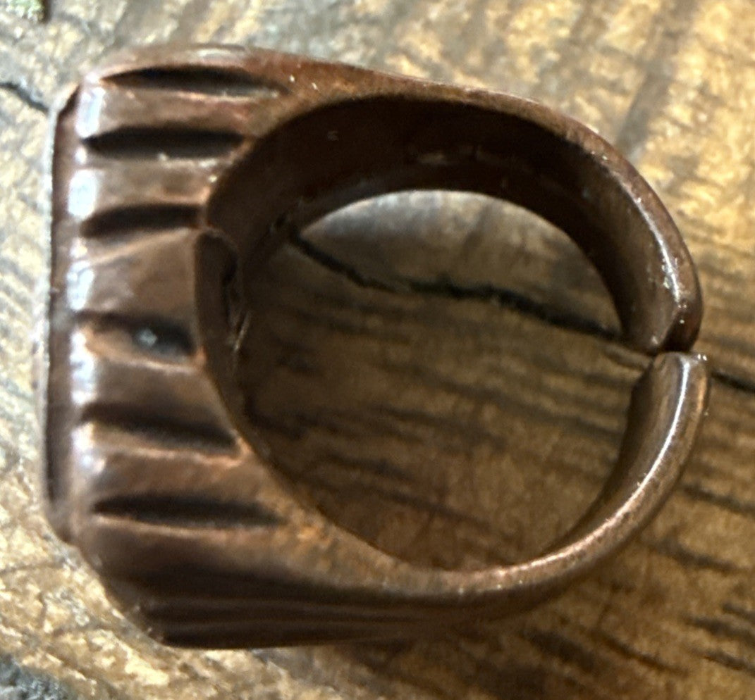 Vintage Davy Crockett toy ring 1950s - photo 7