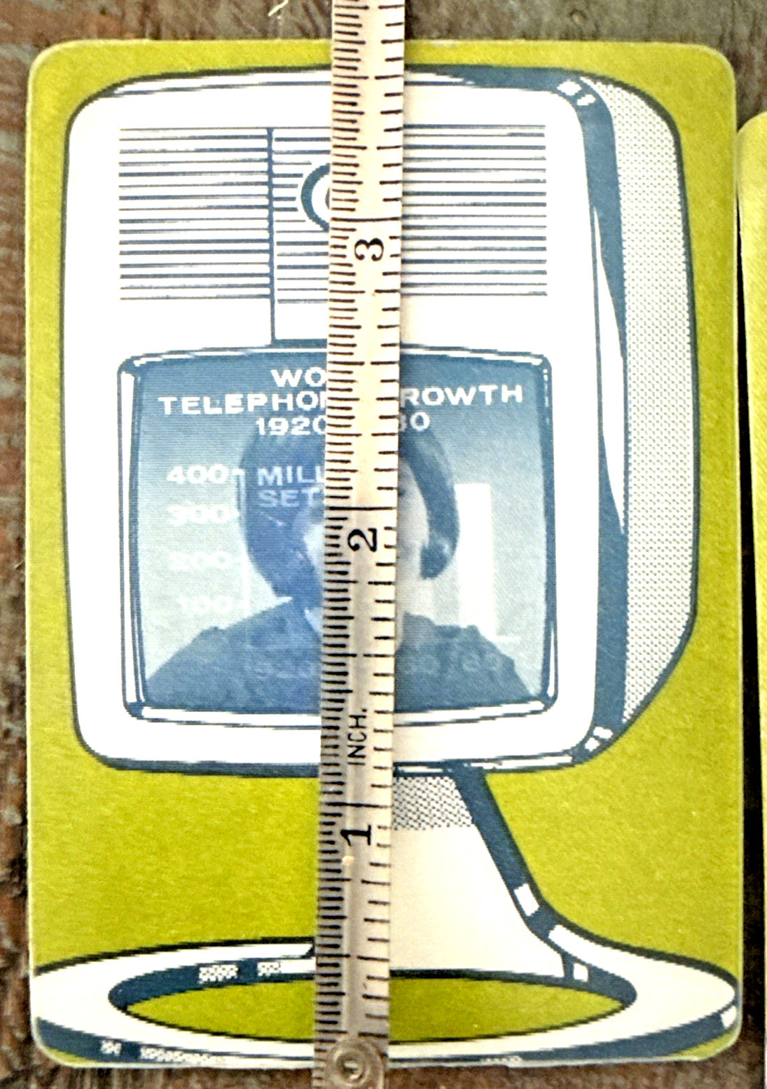1980 AT&T Bell Labs Picturephone touch-tone Vari-Vue lenticular cards - photo 7
