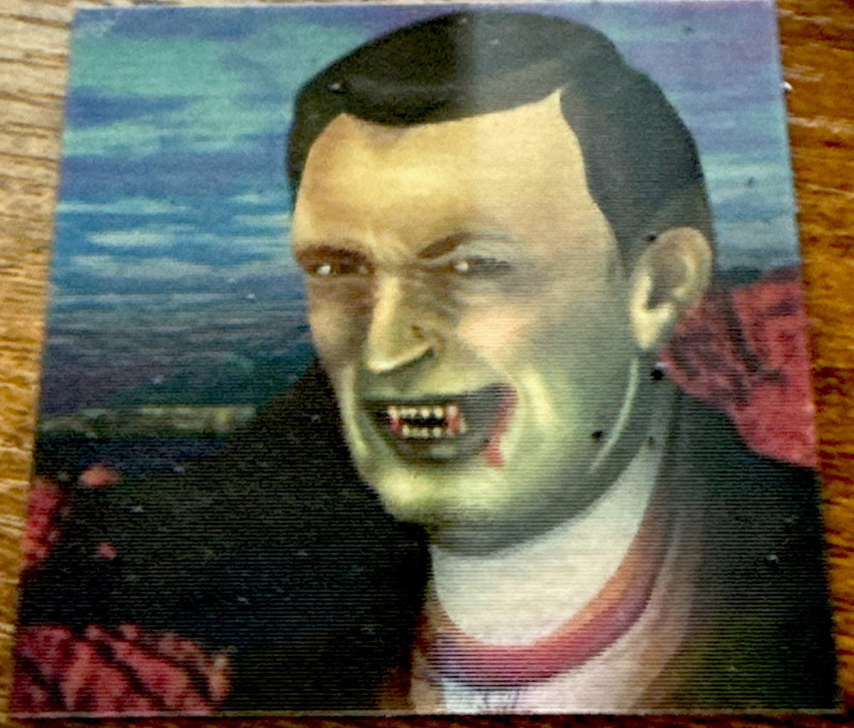 Vintage lenticular 2-phase Bela Lugosi Dracula flicker - photo 3