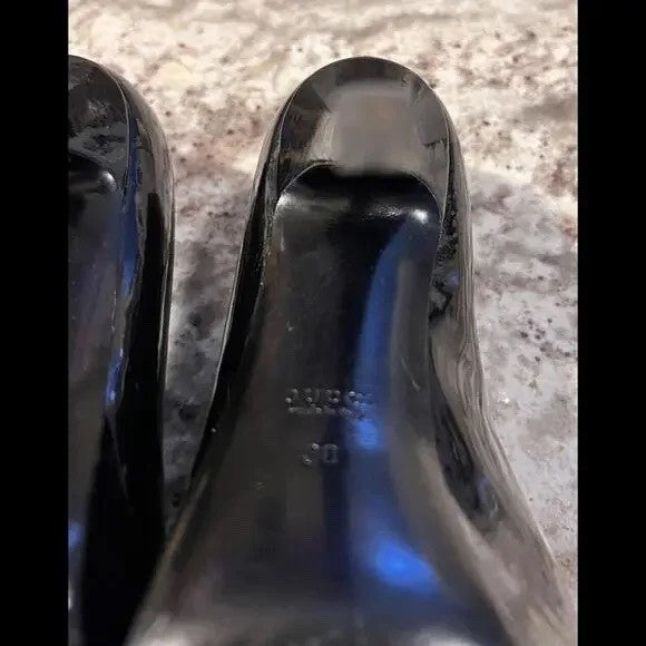 Vintage Gucci patent leather heels black size 38 - photo 7