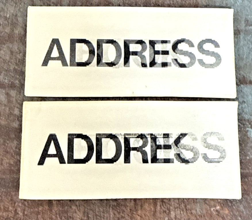 Lot of 2 Vtg Rare Vari Vue Lenticular Flickers Moving Motion ADDRESS TO BOOKS - photo 3