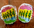 Vari-Vue flicker flasher chorus line dancers rings