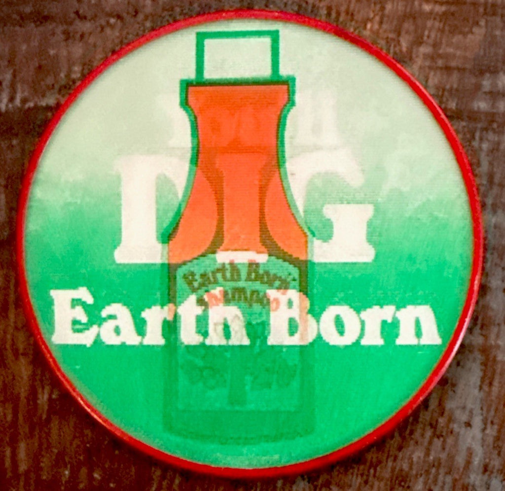 1970 EARTH BORN SHAMPOO VARI-VUE PINBACK BUTTON LENTICULAR RETRO ADVERTISING - photo 3