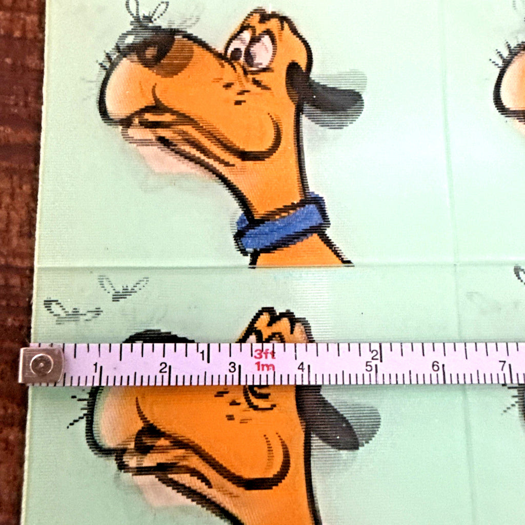 DOG FIGHTS FLY 1960'S VARI-VUE MOTION ANIMATION LENTICULAR UNCUT SHEET OF 6 NOS - photo 6
