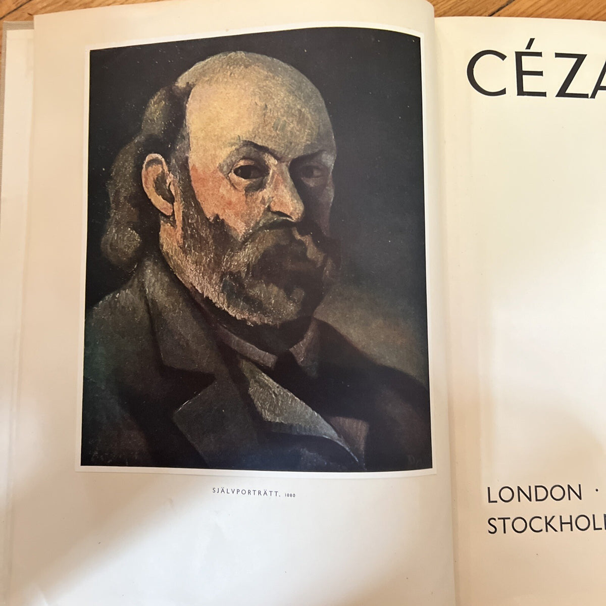Antique Paul Cezanne book 1948 PHADON PRESS LTD IN SWEDISH EX!! - photo 6