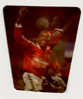 Lenticular Dwight Yorke Manchester soccer 1989