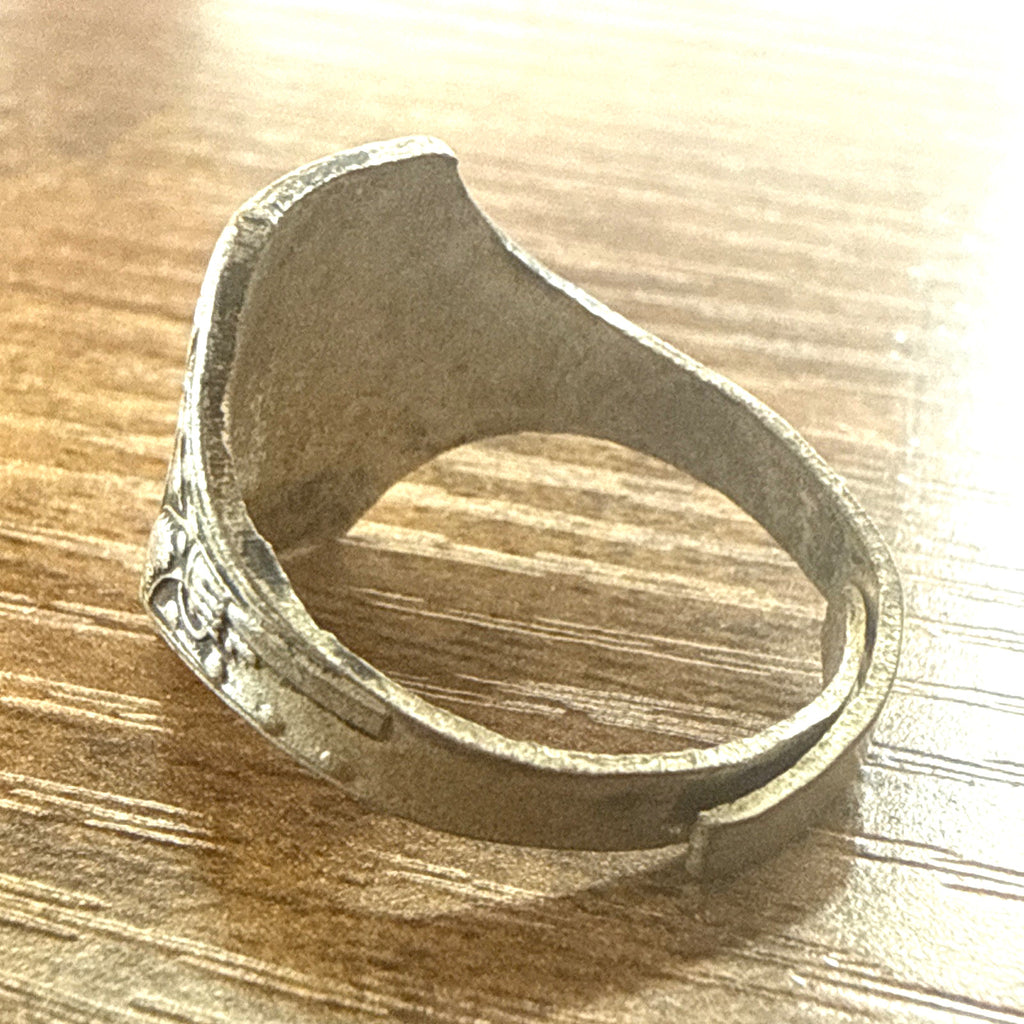 Lot Of 2-1950s roy rogers on horse ring western (Silver & Gold Plated) - photo 3