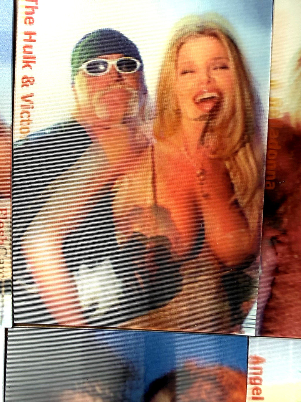 Set 1 & 2 1990s Lenticular Moving Motion Flesh XXX Cards Mike Tyson Hulk Redman - photo 17