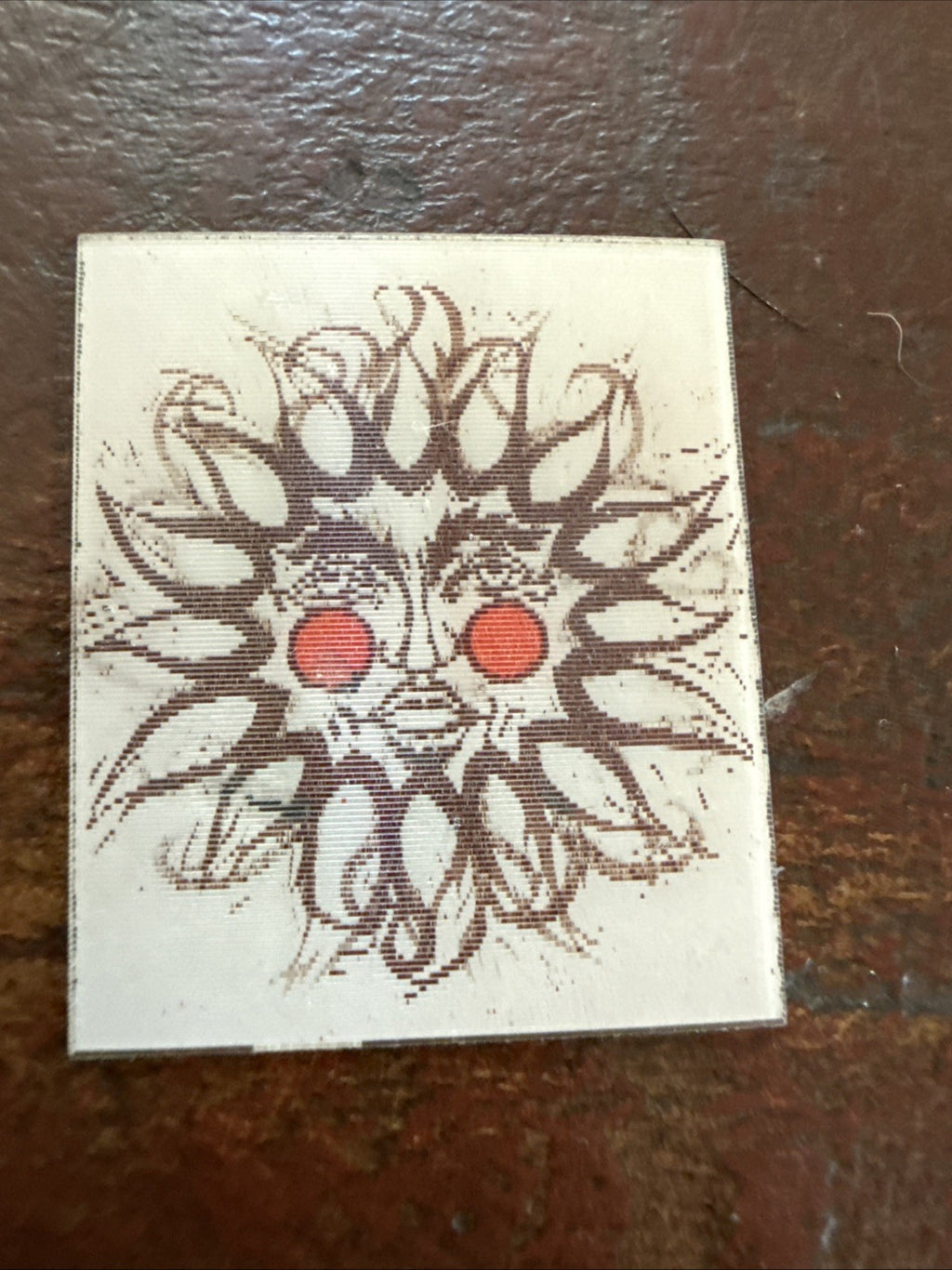 Vintage Vari Vue man sun god blinking eye flicker - photo 2