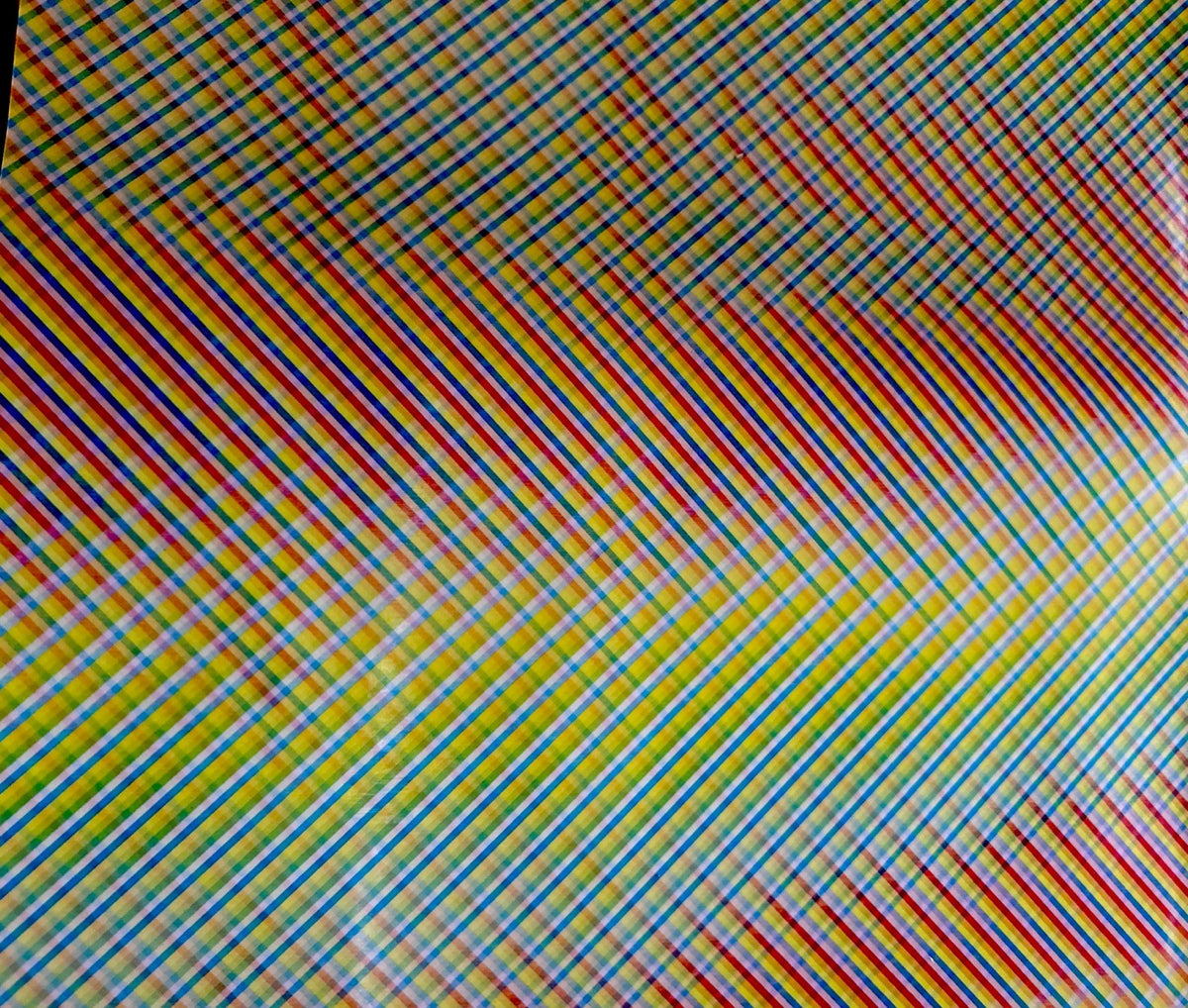 Vari-Vue lenticular soft vinyl moving motion large geometrical lot of 4 - photo 2