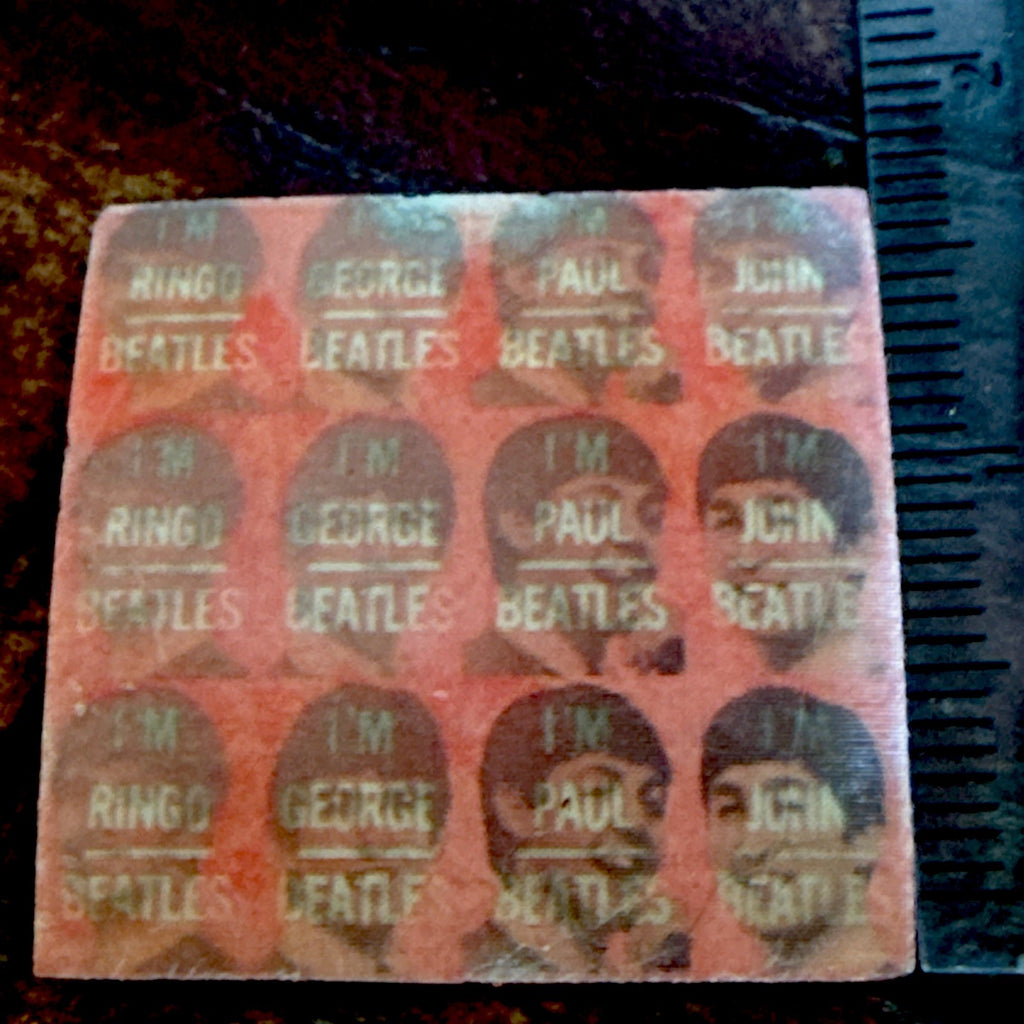 Vintage Vari-Vue uncut Beatles ring inserts - photo 3