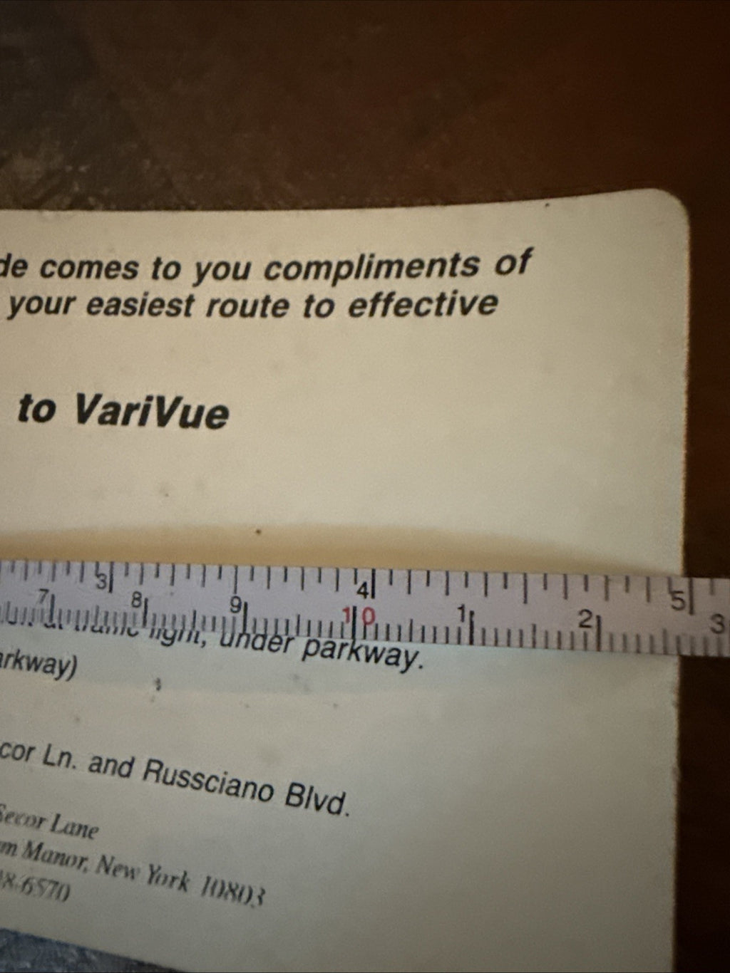 Vintage Vari-Vue New York City lenticular street guide - photo 9