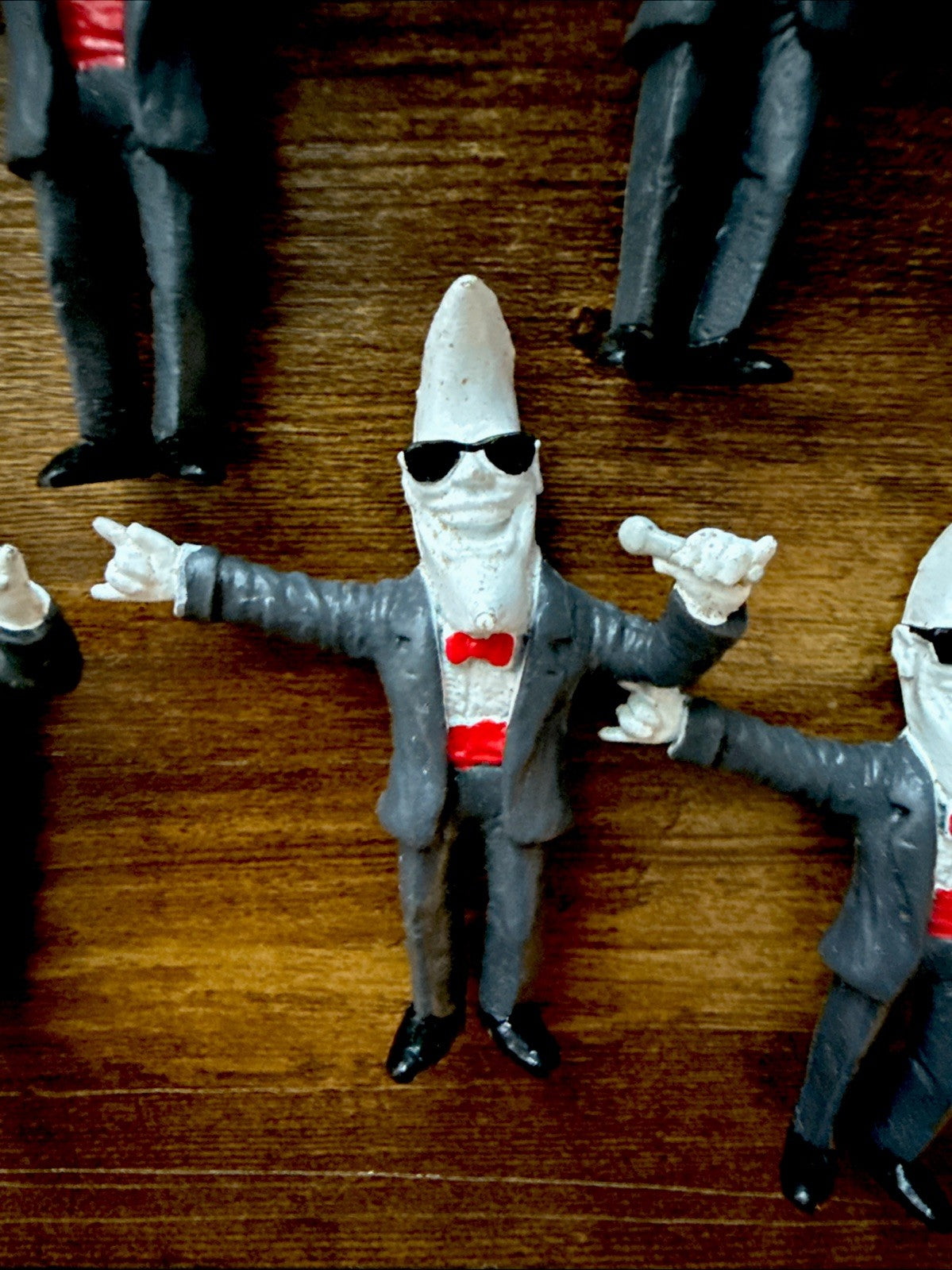 McDonald's 1988 Mac Tonight Moon Man singing figures lot of 6 - photo 3