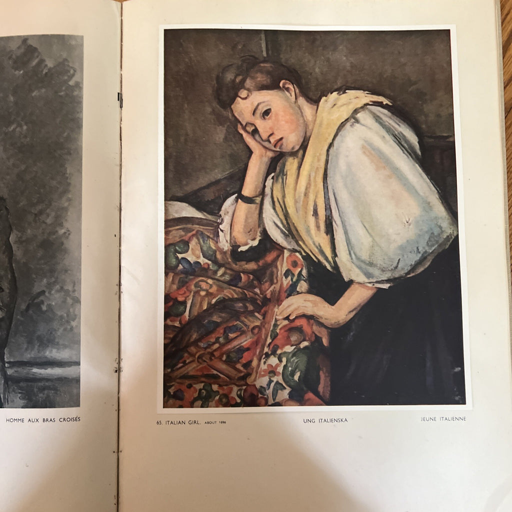Antique Paul Cezanne book 1948 PHADON PRESS LTD IN SWEDISH EX!! - photo 14