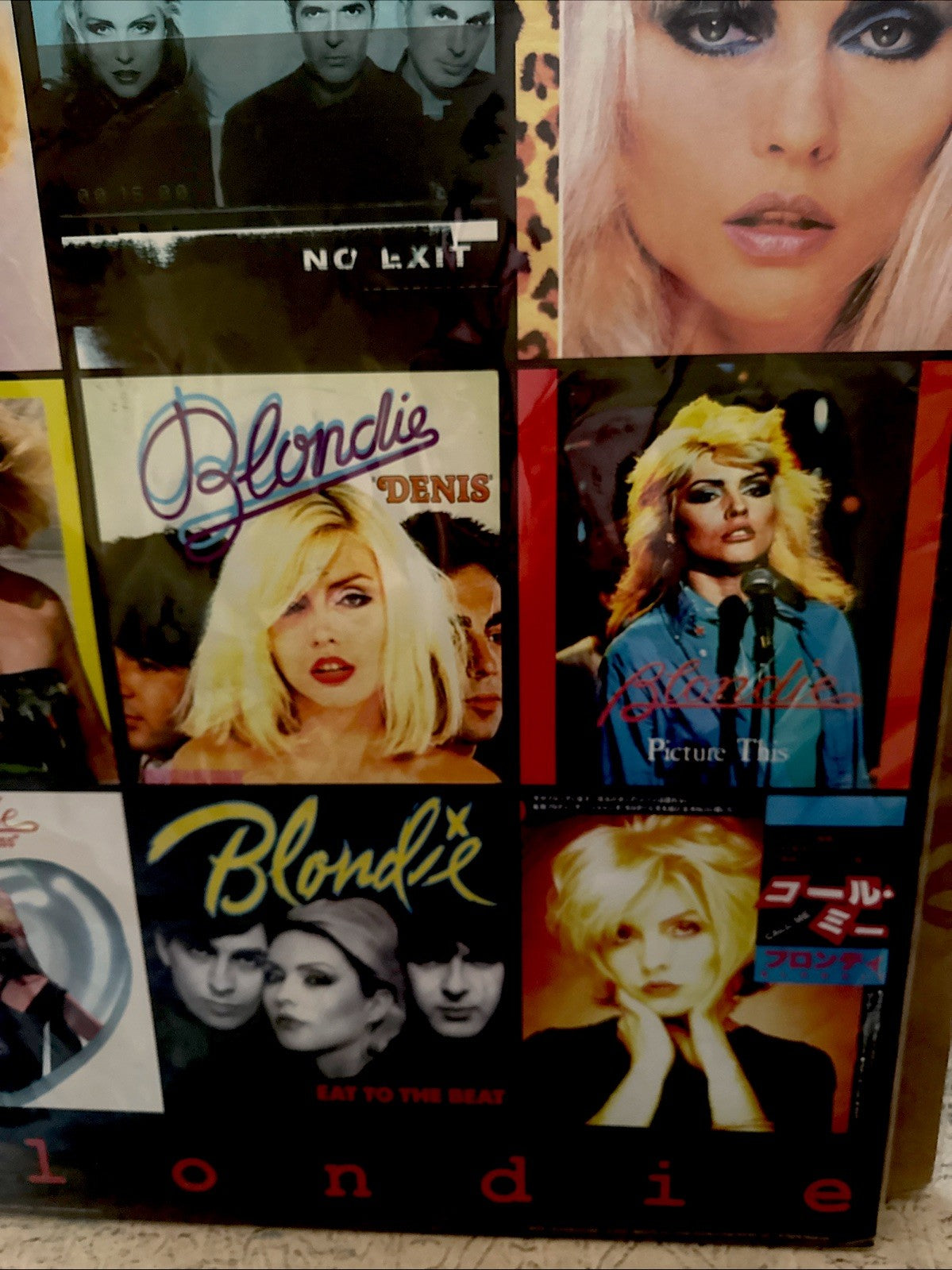 BLONDIE COVERS POSTER 24x36 NOS - photo 5
