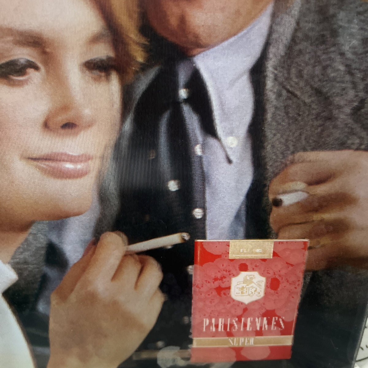 1960 RARE HTF PARISIENNES CIGARETTE AD 14X11 VARI-VUE 3-D LENTICULAR PICTURE NOS - photo 5