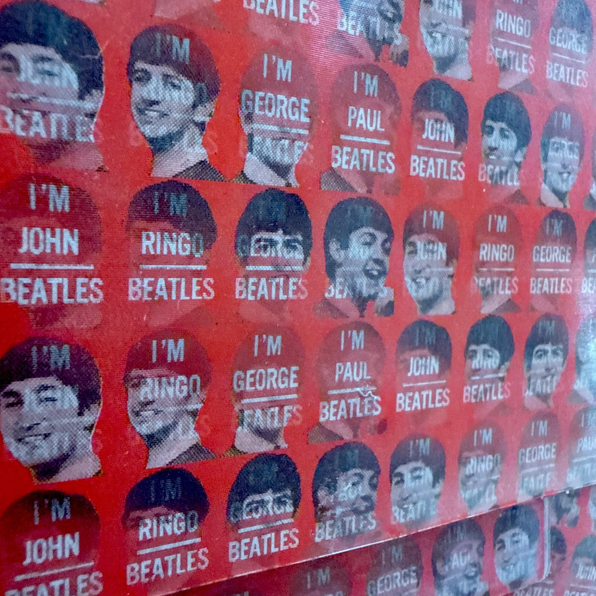 1969 Vari-Vue lenticular flicker Beatles ring sheets epic lot of 20 - photo 3